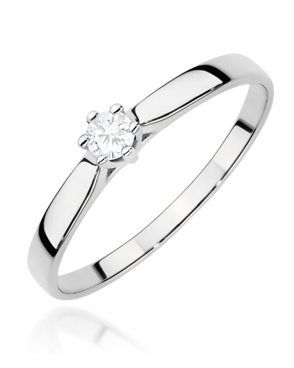 Pierścionek W0222 Diament Laboratoryjny 0