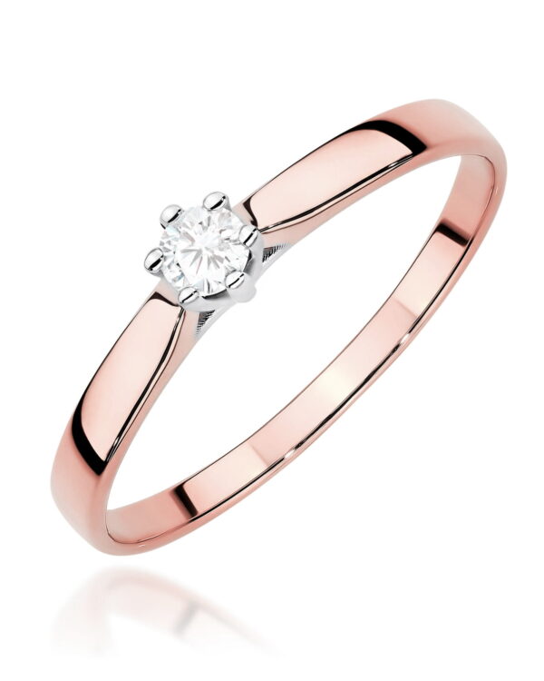 Pierścionek W0222 Diament Laboratoryjny 0
