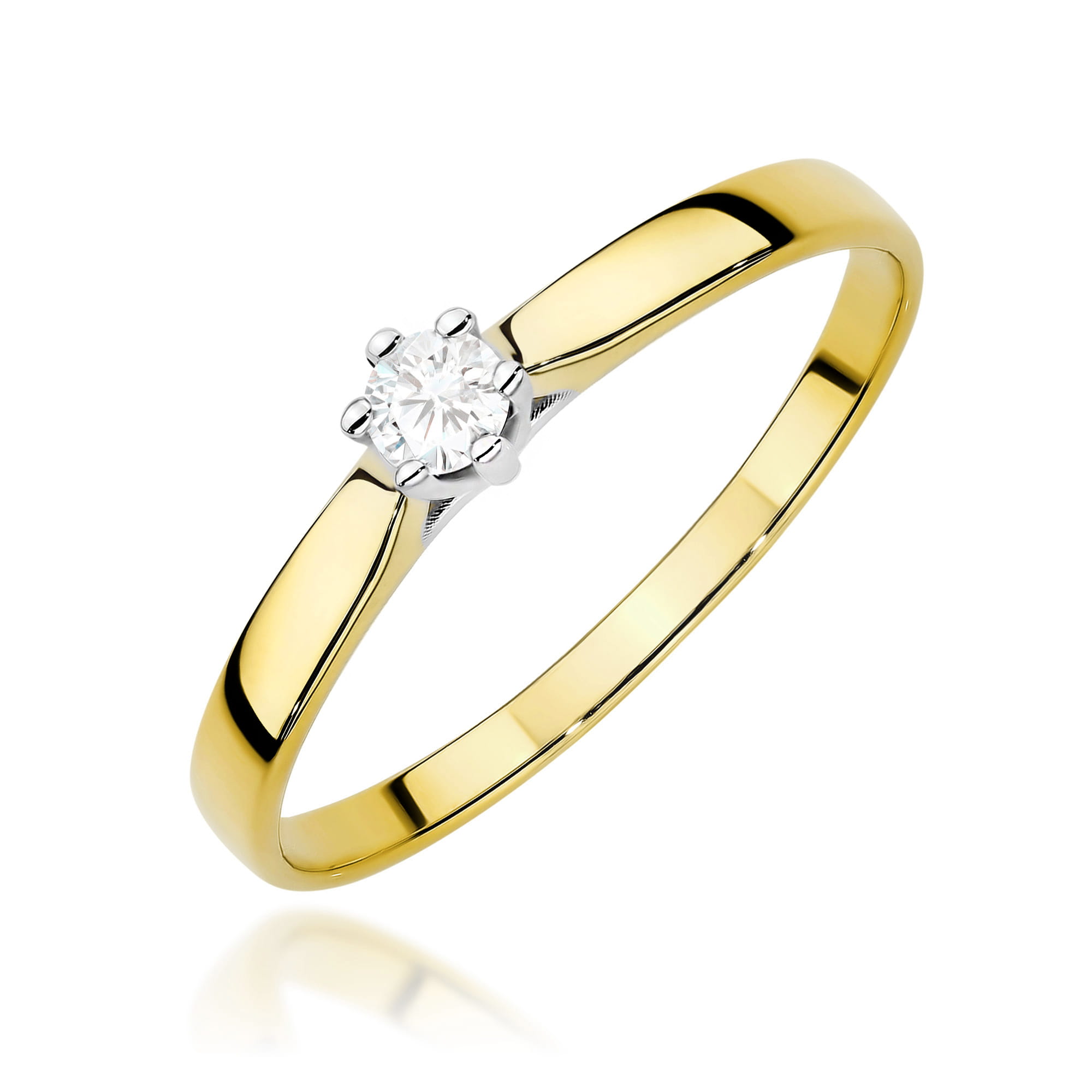 Pierścionek W0222 Diament Laboratoryjny 0