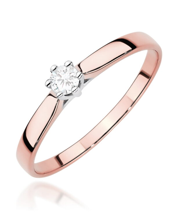 Pierścionek W0222 Diament Laboratoryjny 0