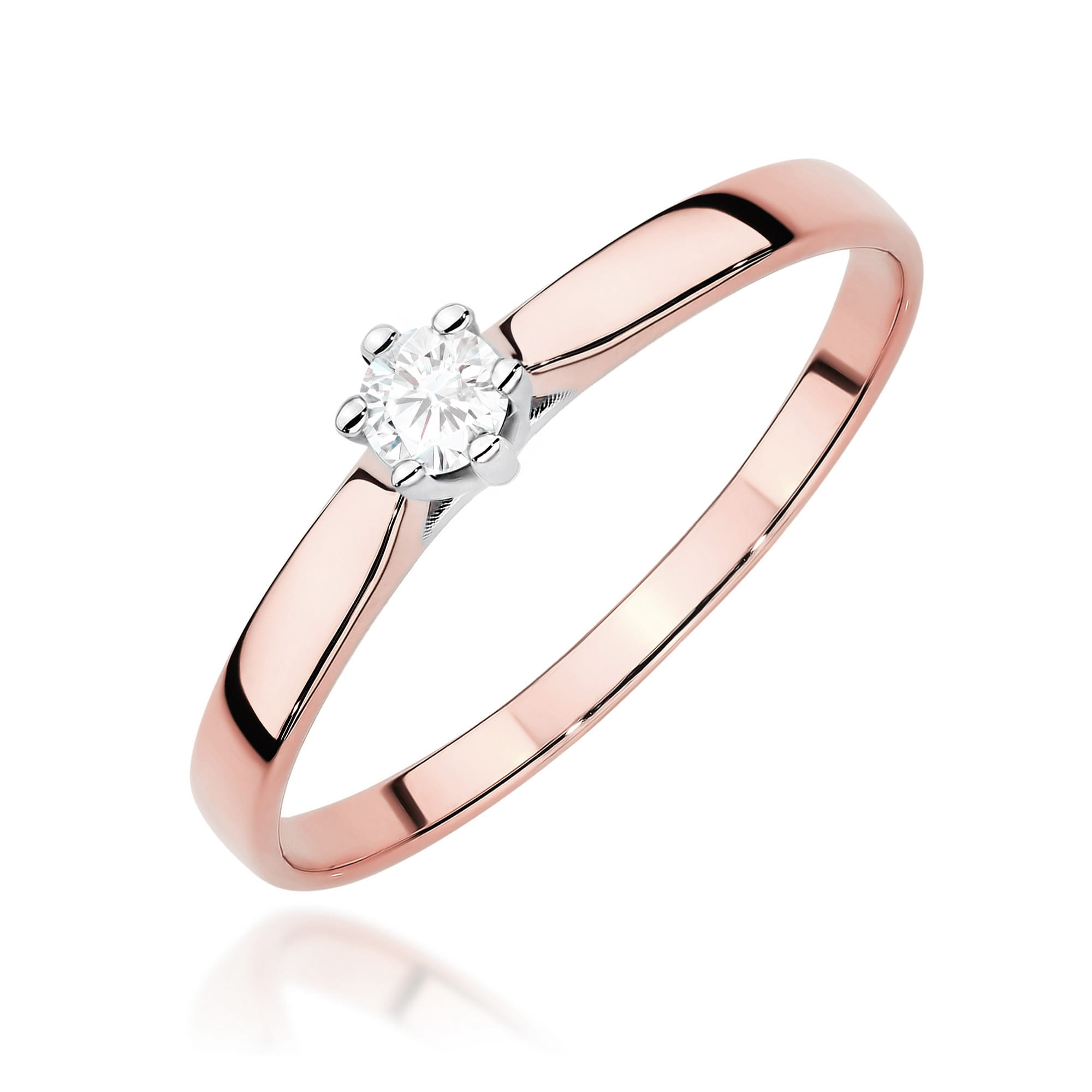 Pierścionek W0222 Diament Laboratoryjny 0