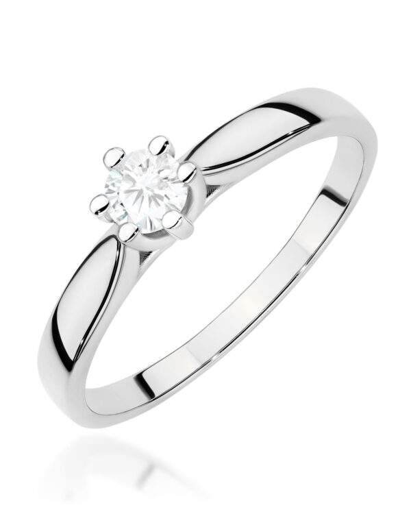Pierścionek W0222 Diament Laboratoryjny 0