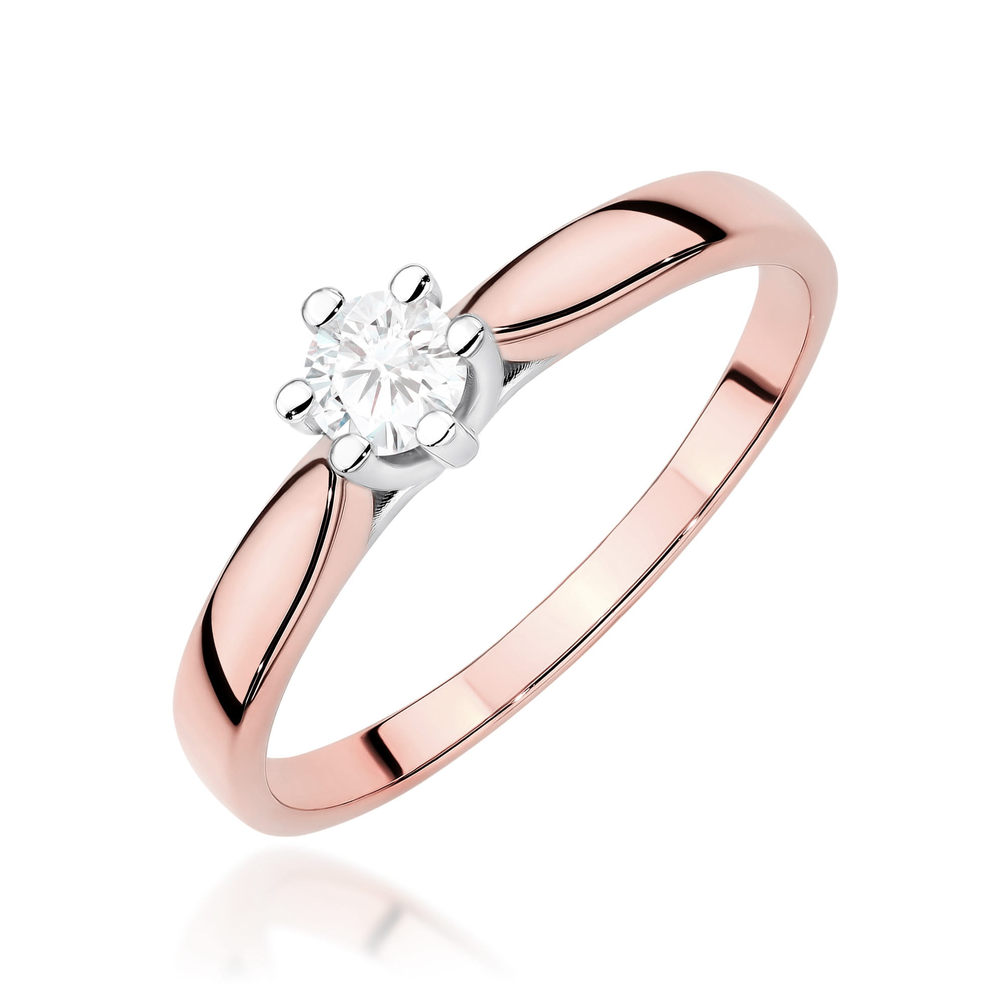 Pierścionek W0222 Diament Laboratoryjny 0