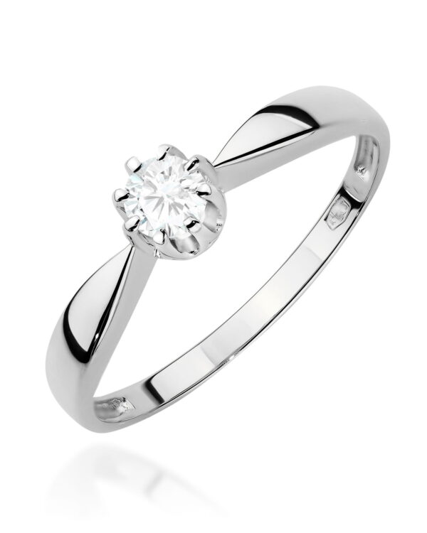 Pierścionek W0228 Diament Laboratoryjny 0