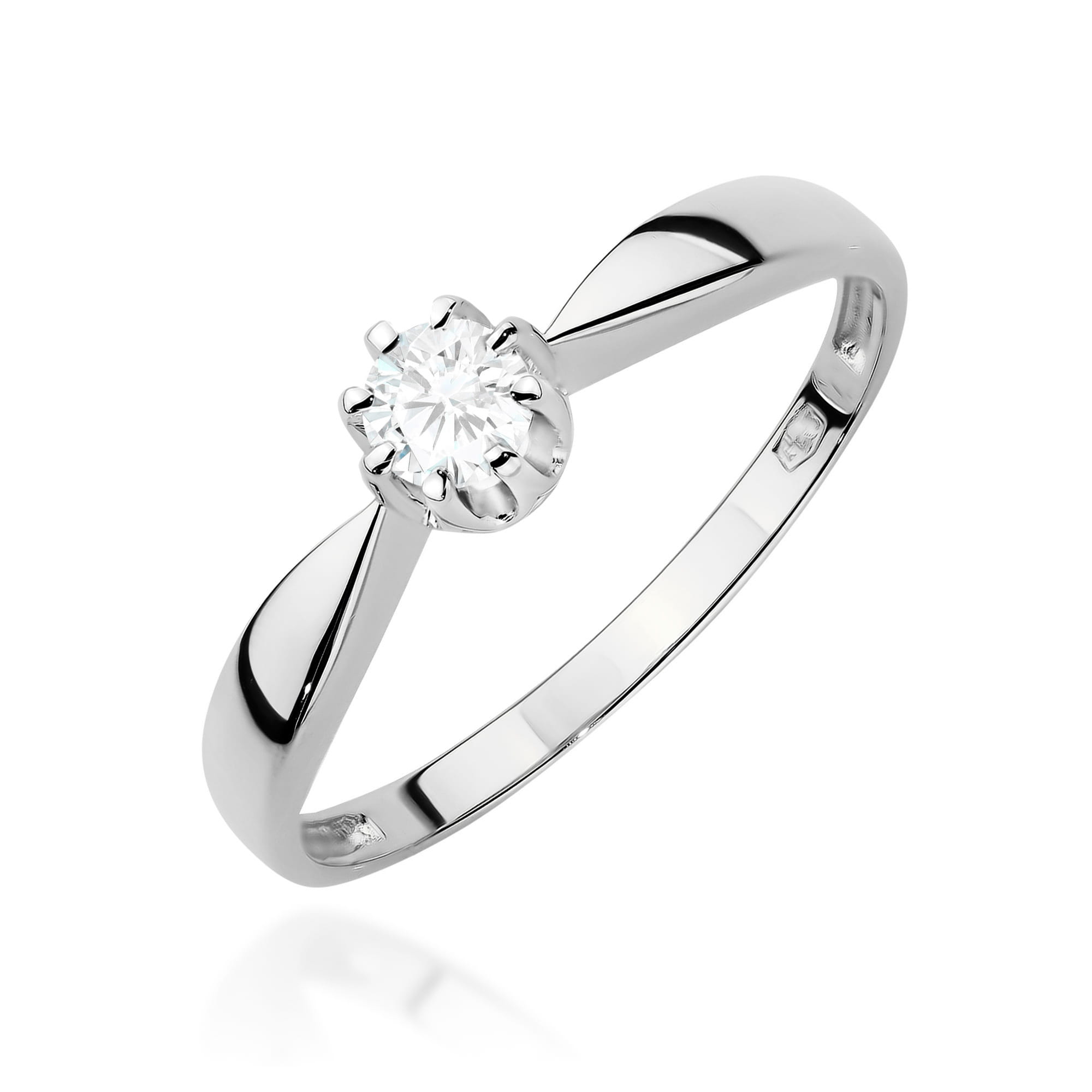 Pierścionek W0228 Diament Laboratoryjny 0