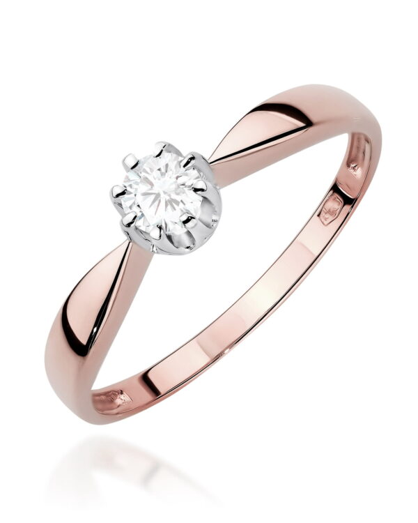 Pierścionek W0228 Diament Laboratoryjny 0