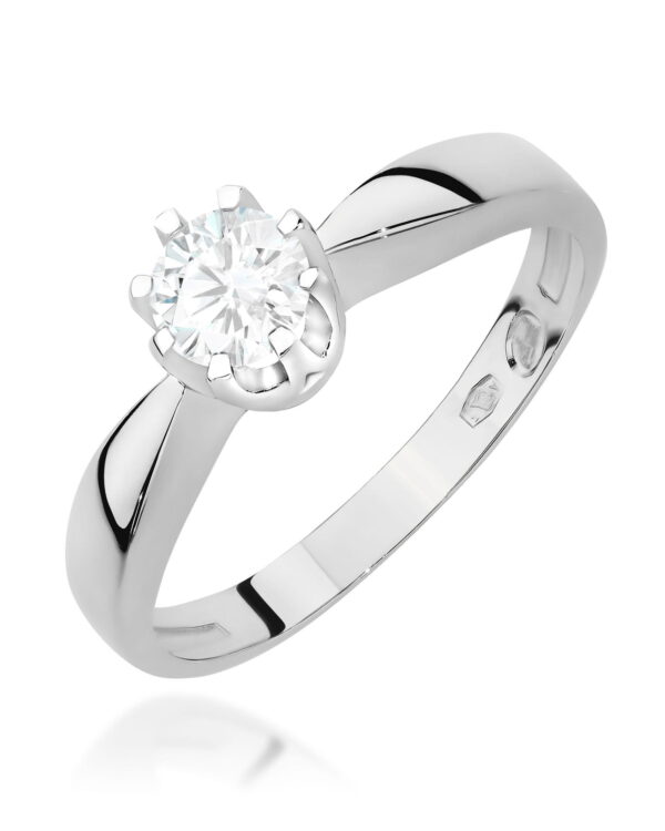 Pierścionek W0228 Diament Laboratoryjny 0