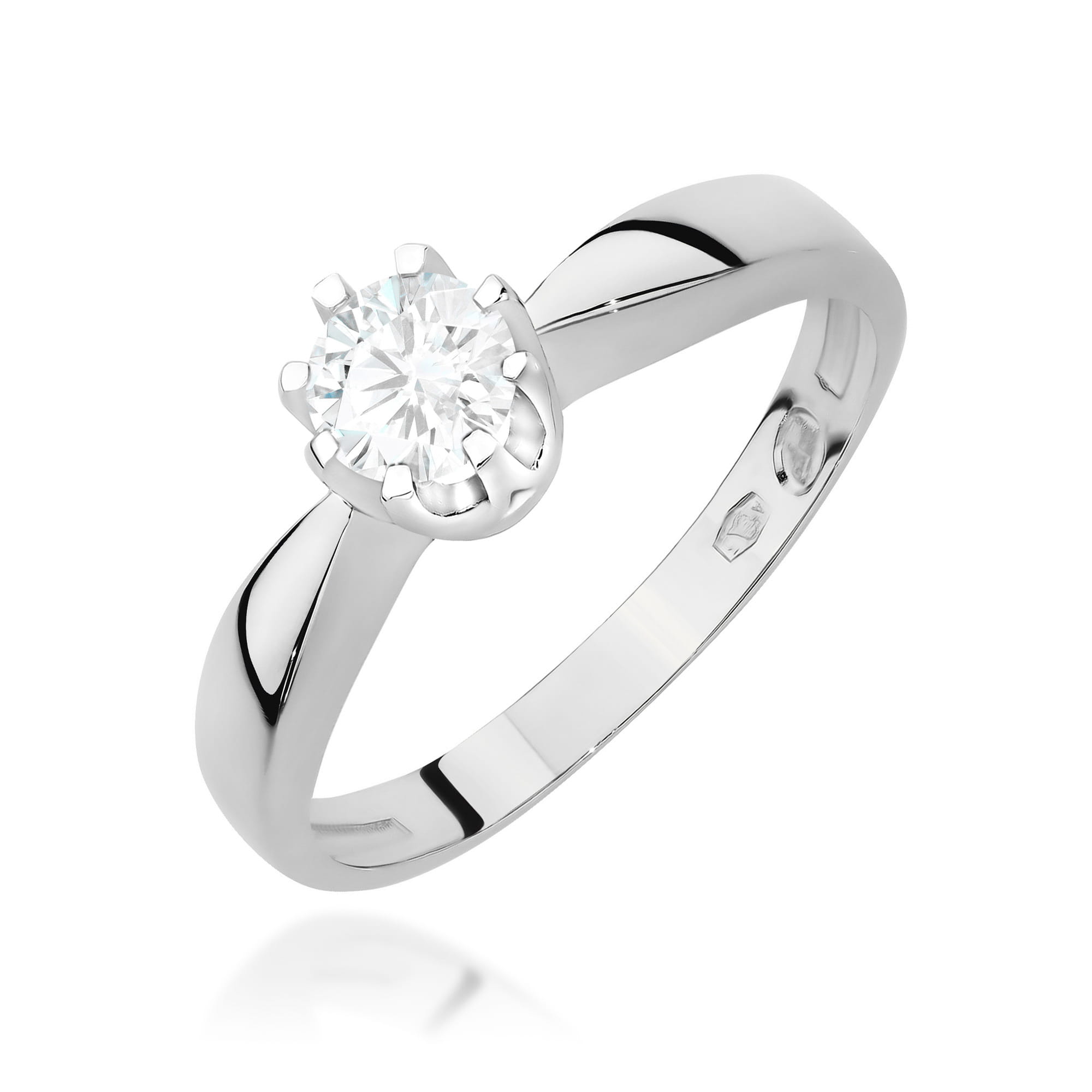 Pierścionek W0228 Diament Laboratoryjny 0