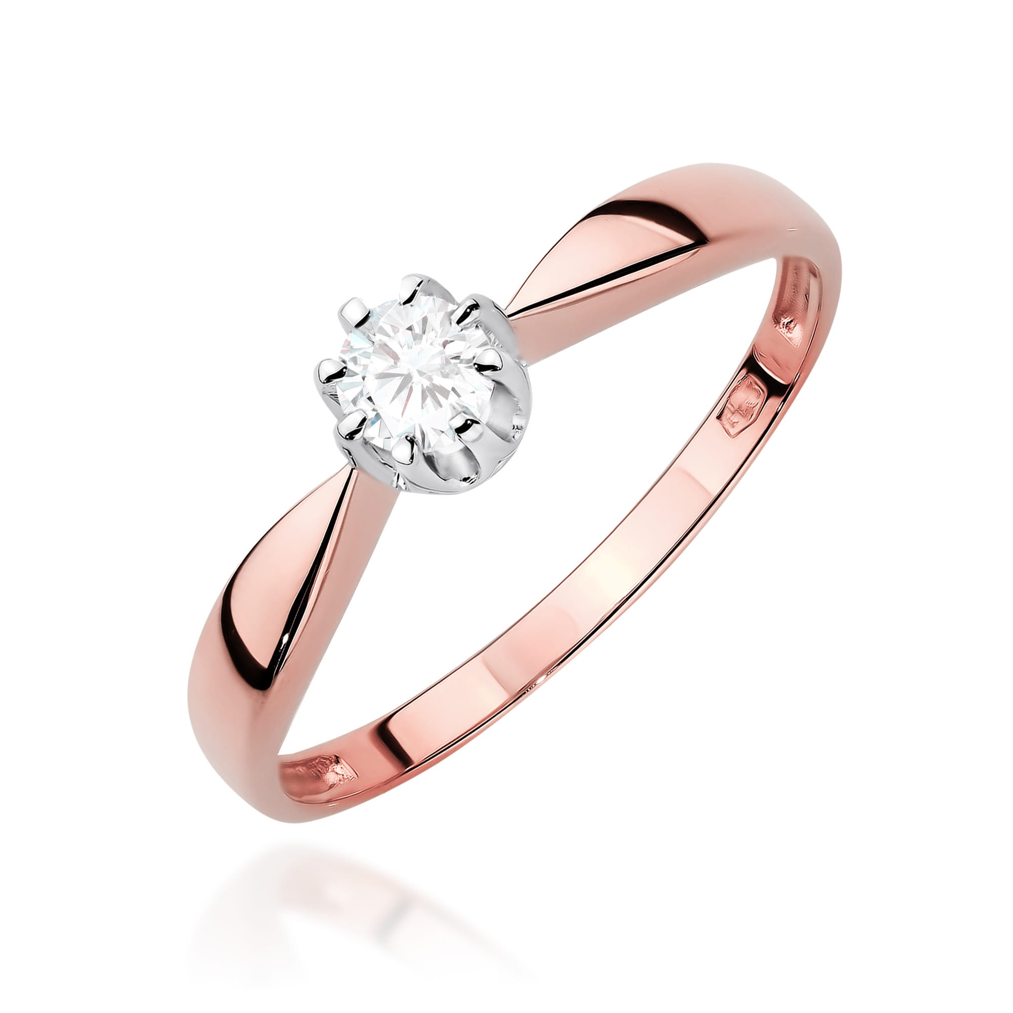 Pierścionek W0228 Diament Laboratoryjny 0