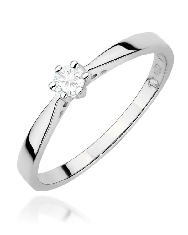 Pierścionek W0229 Diament Laboratoryjny 0