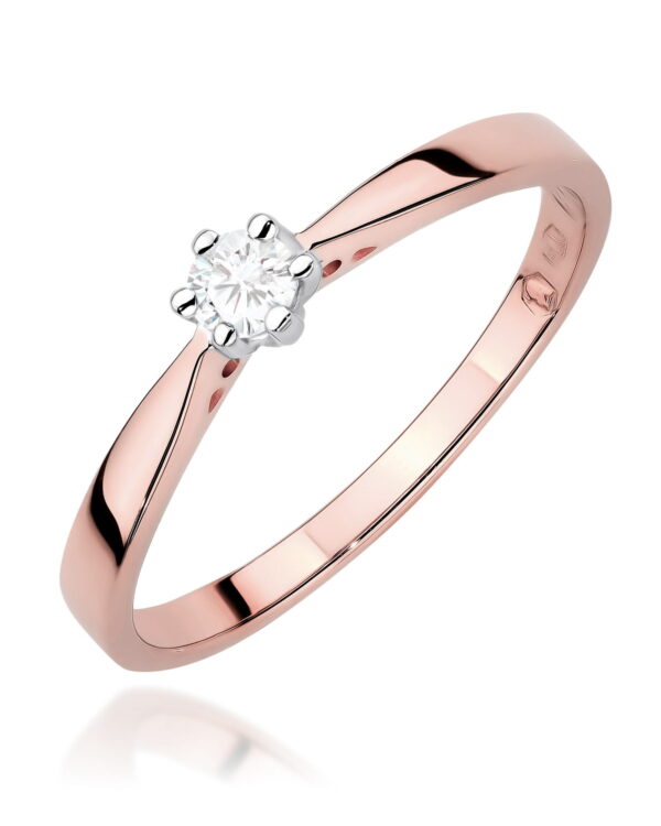 Pierścionek W0229 Diament Laboratoryjny 0