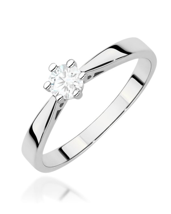 Pierścionek W0229 Diament Laboratoryjny 0