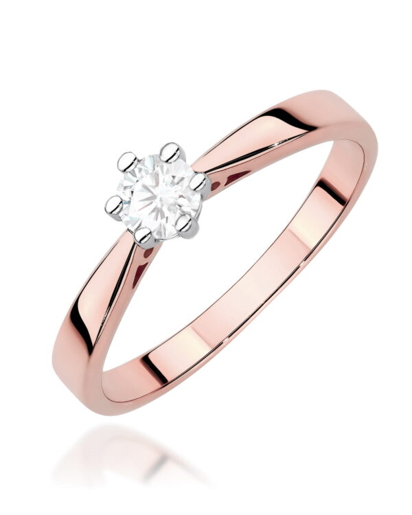 Pierścionek W0229 Diament Laboratoryjny 0