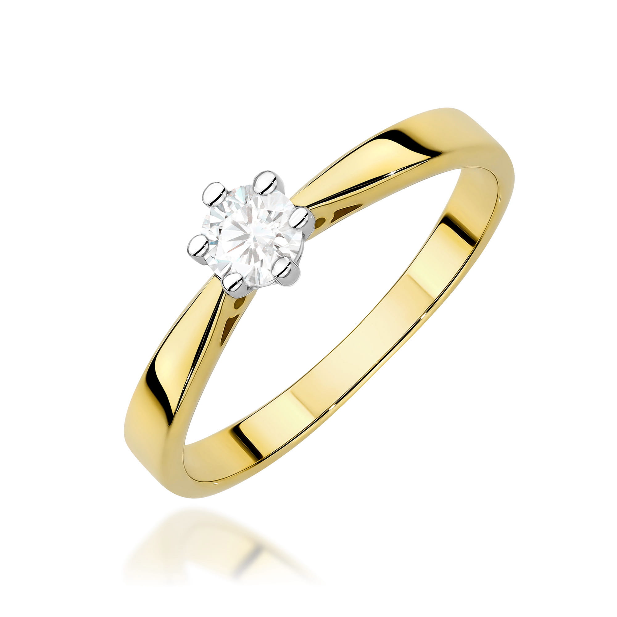 Pierścionek W0229 Diament Laboratoryjny 0