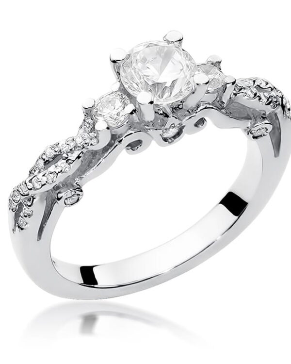 Pierścionek W023 Diament 0