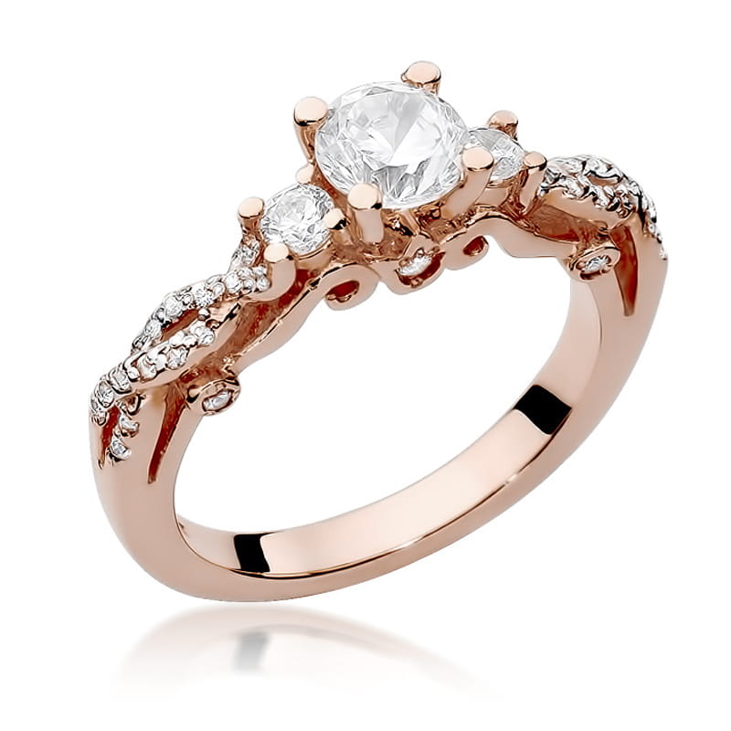 Pierścionek W023 Diament 0