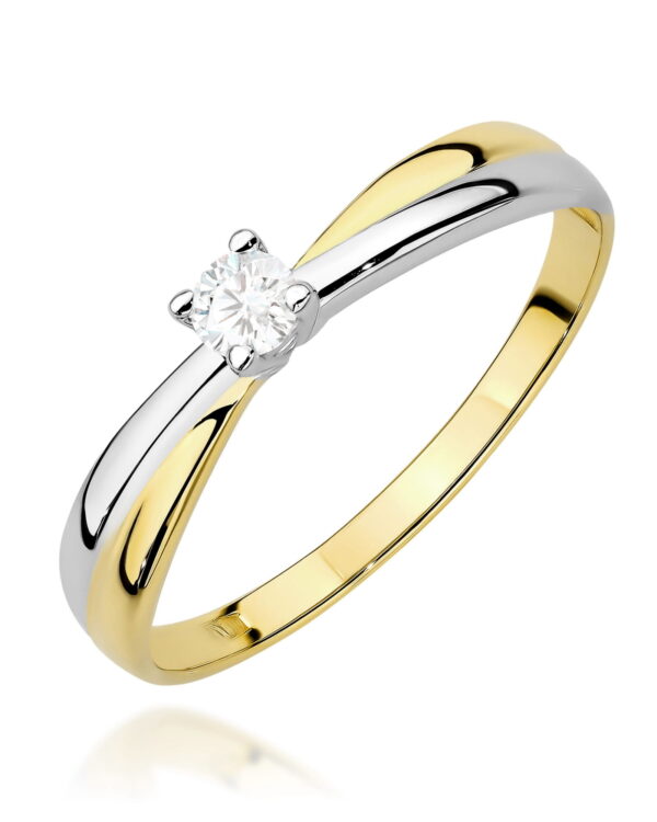 Pierścionek W0230 Diament Laboratoryjny 0