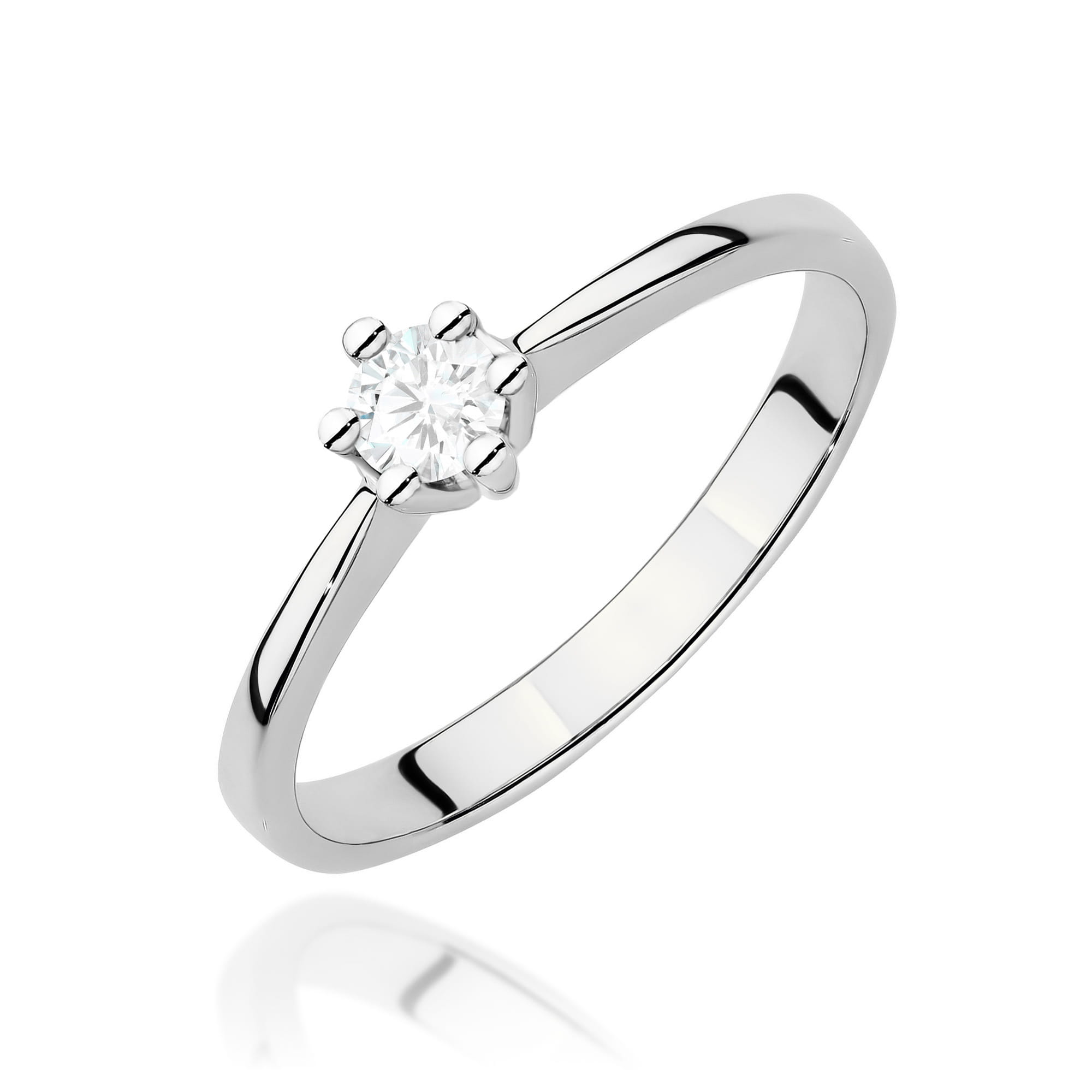 Pierścionek W0256 Diament Laboratoryjny 0