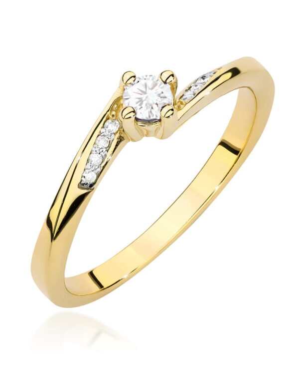 Pierścionek W0262 Diament 0