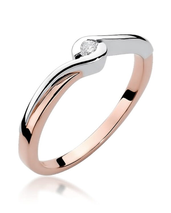 Pierścionek W027 Diament 0