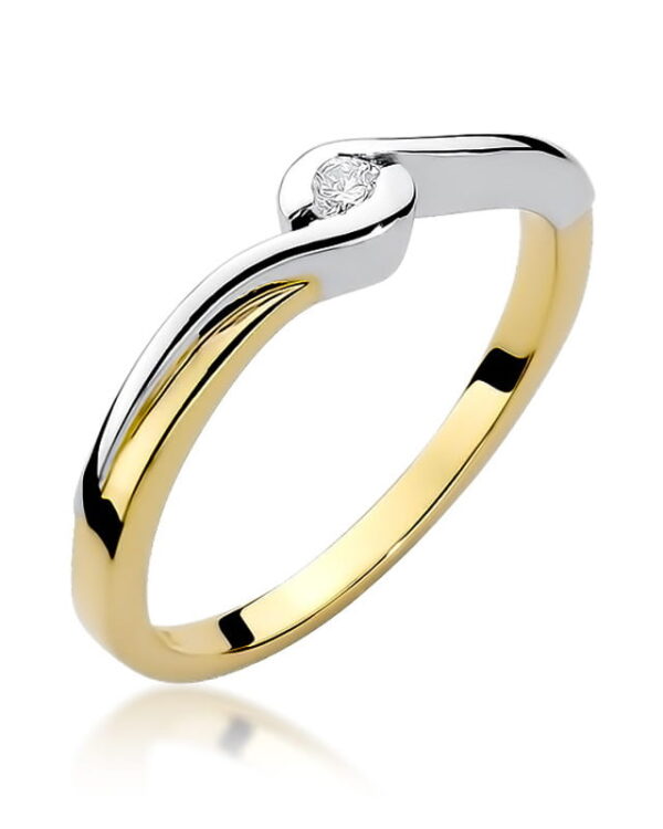 Pierścionek W027 Diament 0
