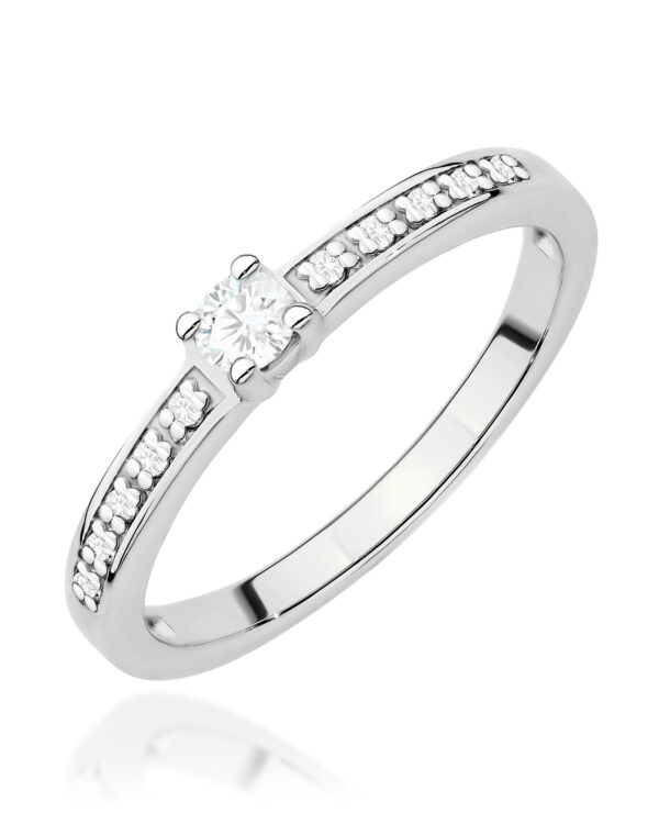 Pierścionek W0288 Diament Laboratoryjny 0