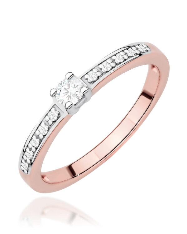 Pierścionek W0288 Diament Laboratoryjny 0