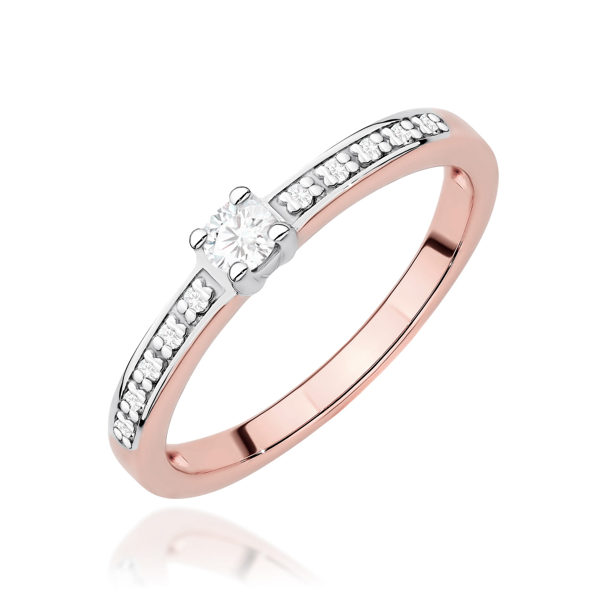 Pierścionek W0288 Diament Laboratoryjny 0