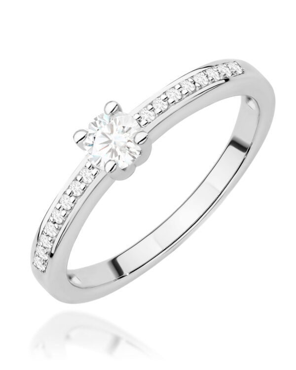 Pierścionek W0288 Diament Laboratoryjny 0