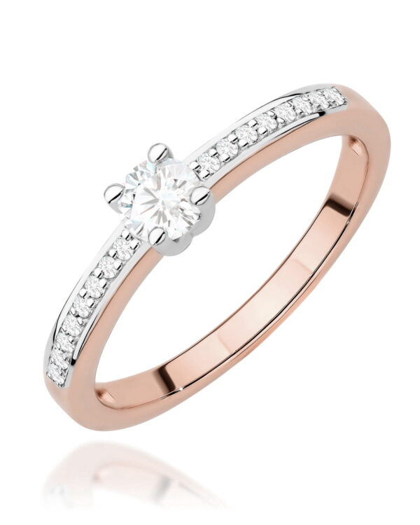 Pierścionek W0288 Diament Laboratoryjny 0