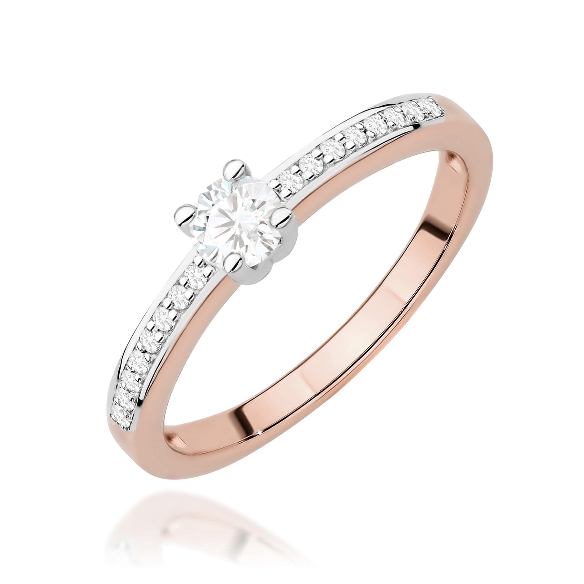 Pierścionek W0288 Diament Laboratoryjny 0