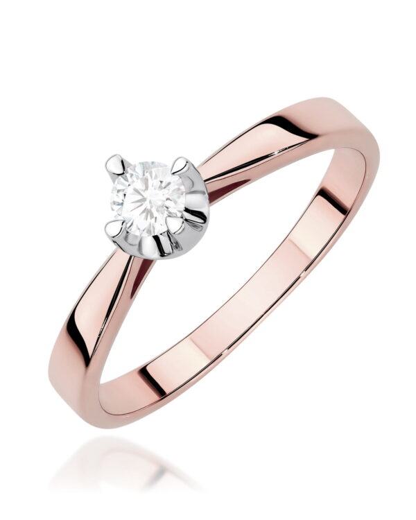 Pierścionek W0293 Diament Laboratoryjny 0
