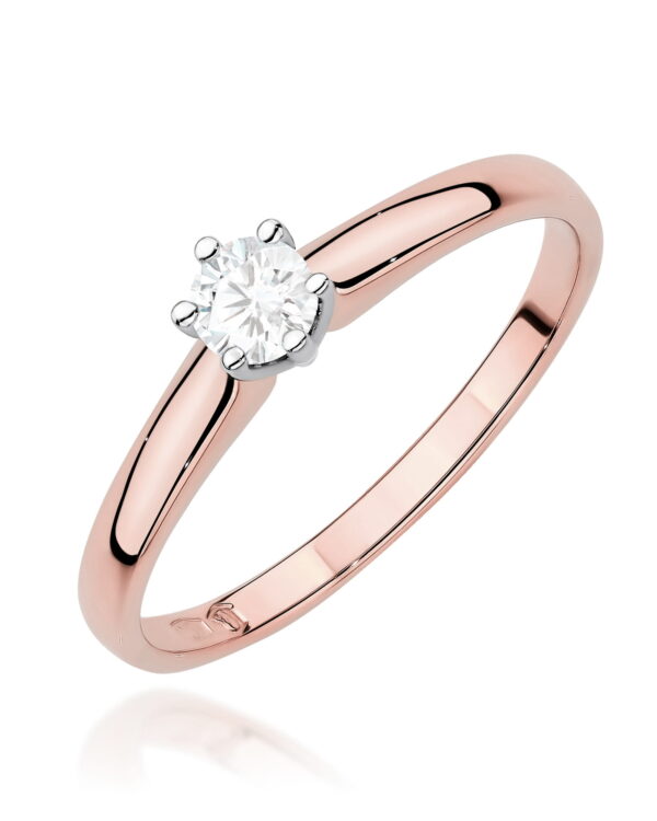 Pierścionek W0317 Diament Laboratoryjny 0
