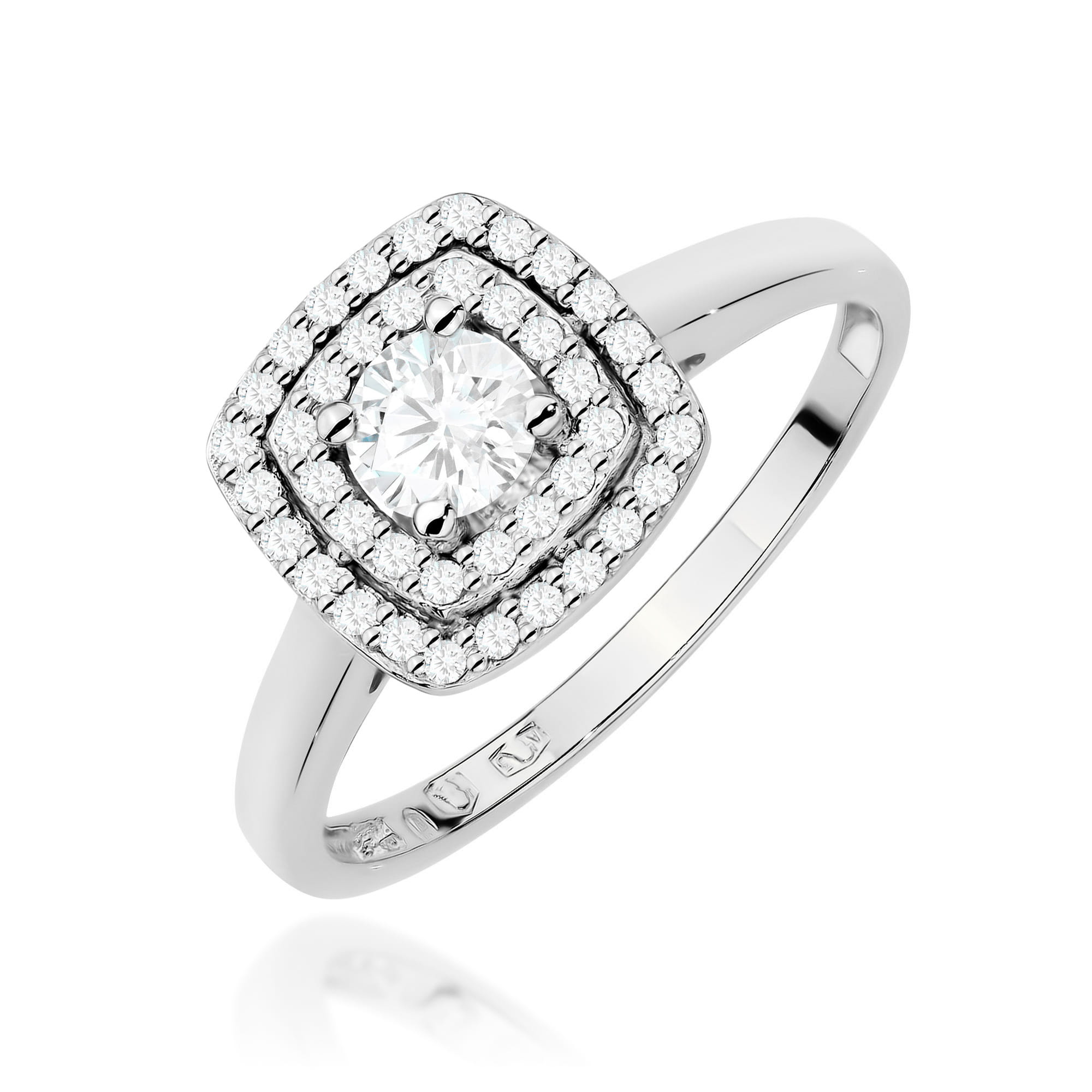 Pierścionek W0345 Diament Laboratoryjny 0