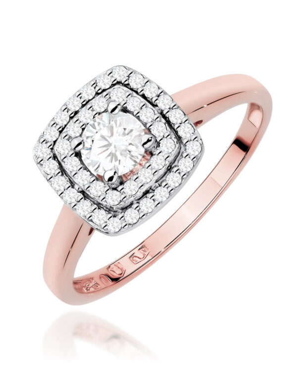 Pierścionek W0345 Diament Laboratoryjny 0