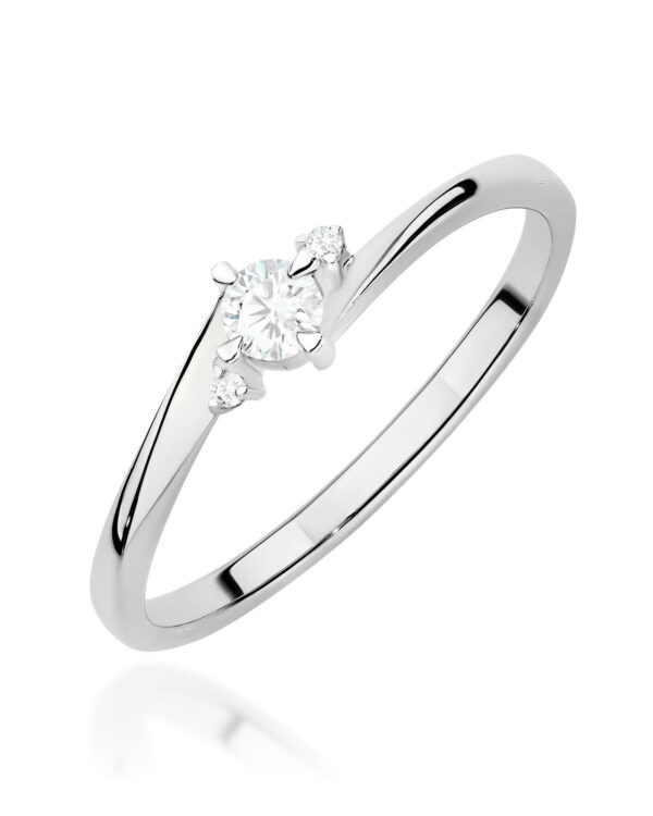 Pierścionek W0346 Diament Laboratoryjny 0