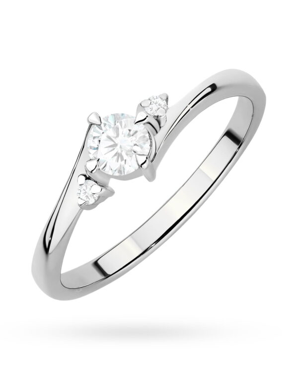 Pierścionek W0346 Diament Laboratoryjny 0