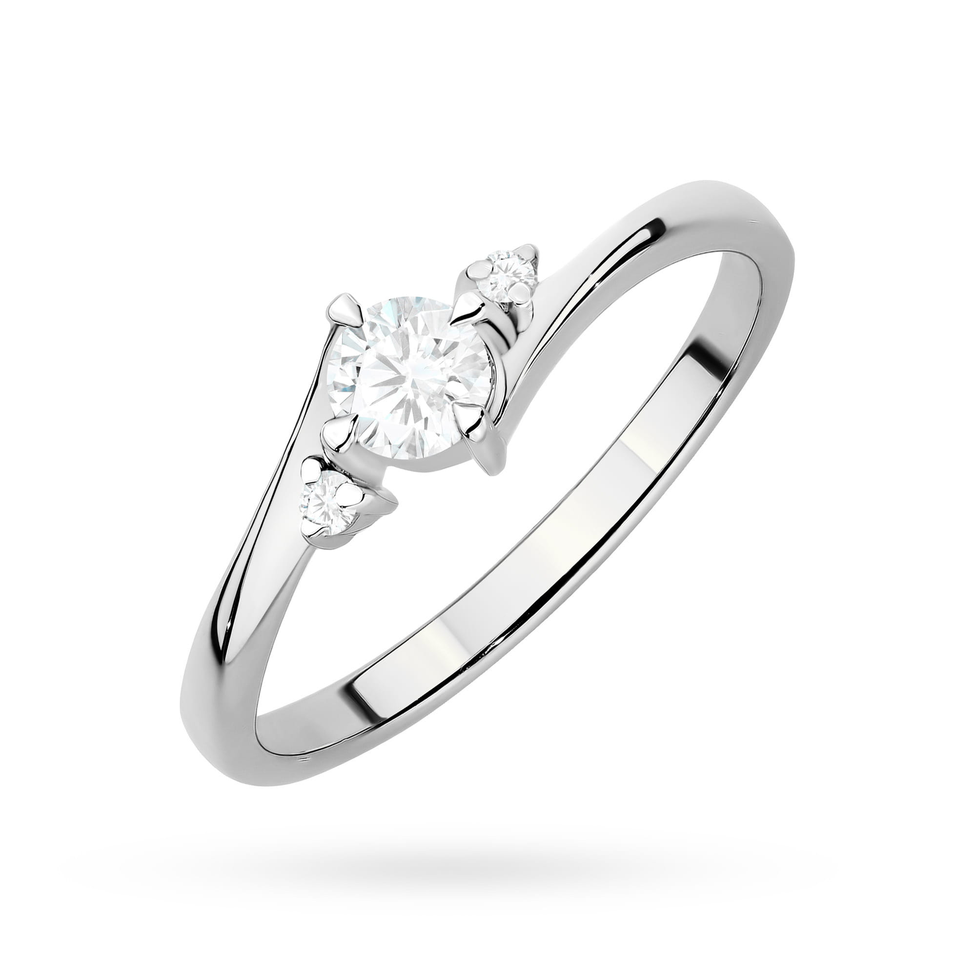 Pierścionek W0346 Diament Laboratoryjny 0