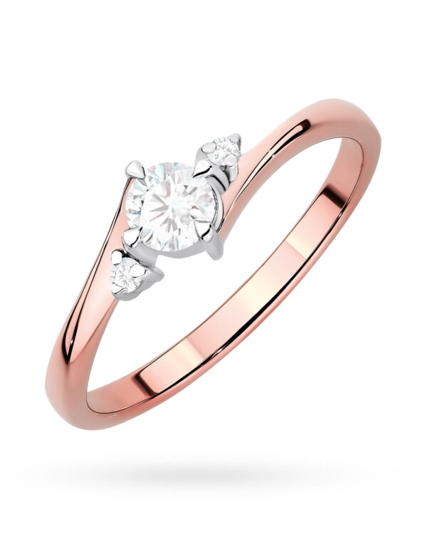 Pierścionek W0346 Diament Laboratoryjny 0