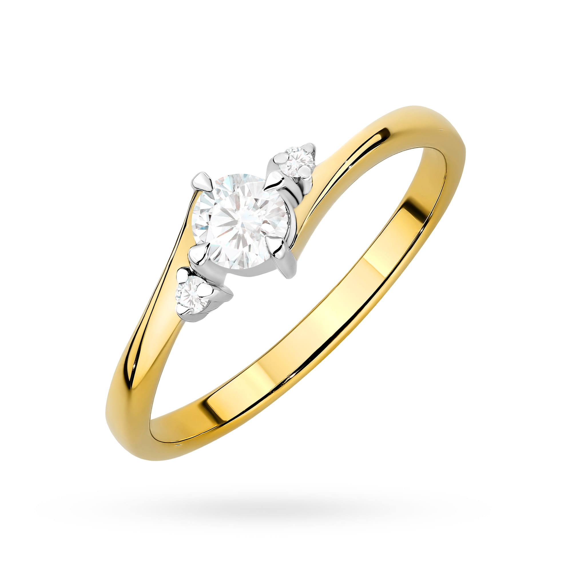 Pierścionek W0346 Diament Laboratoryjny 0