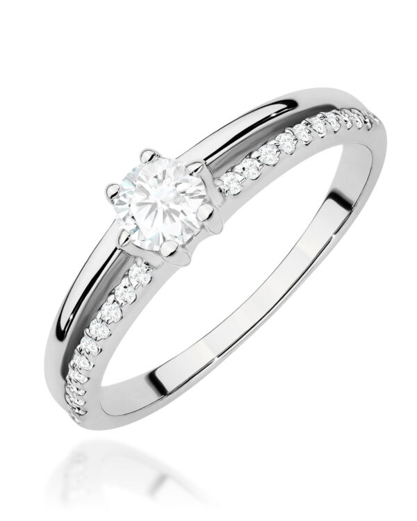 Pierścionek W0355 Diament Laboratoryjny 0
