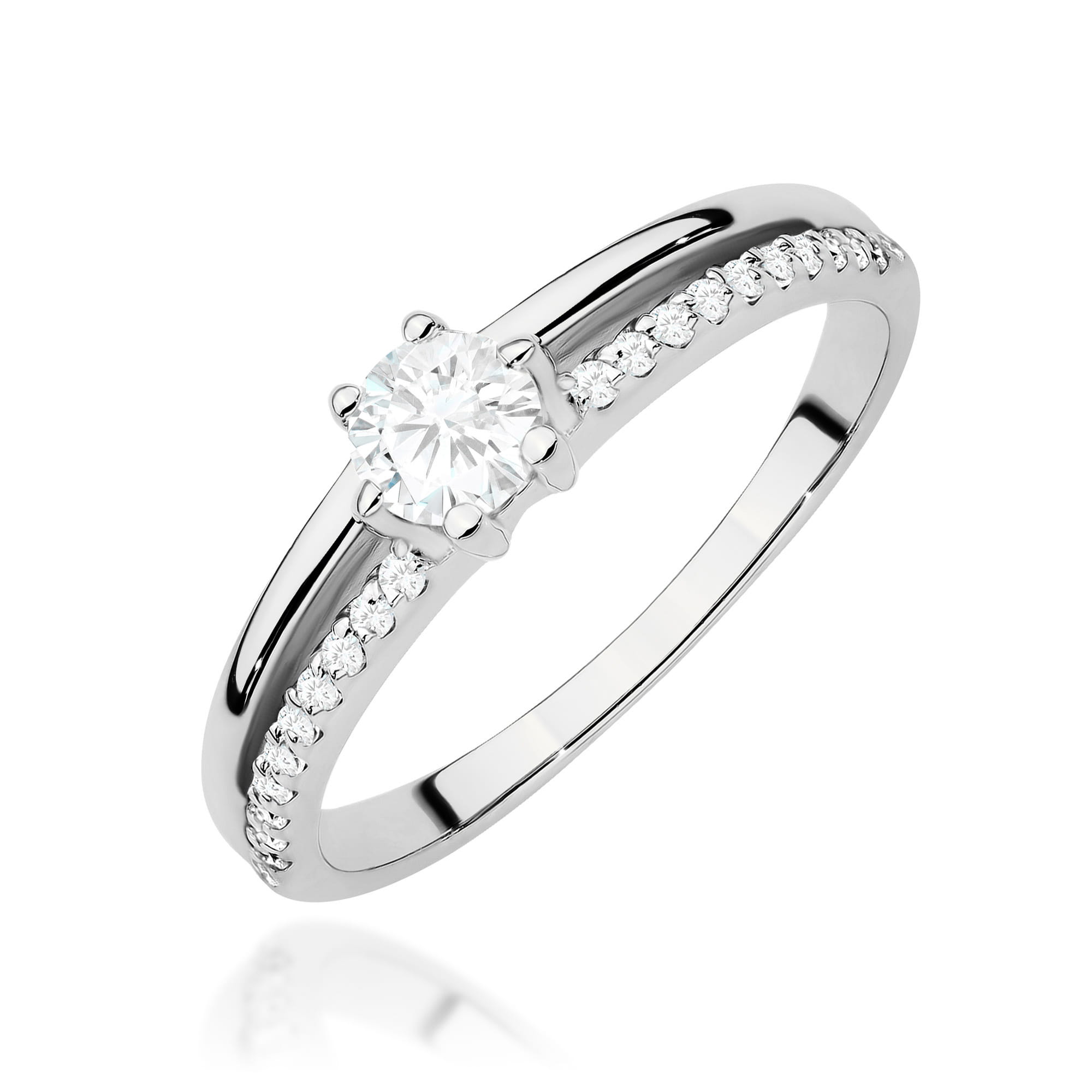 Pierścionek W0355 Diament Laboratoryjny 0