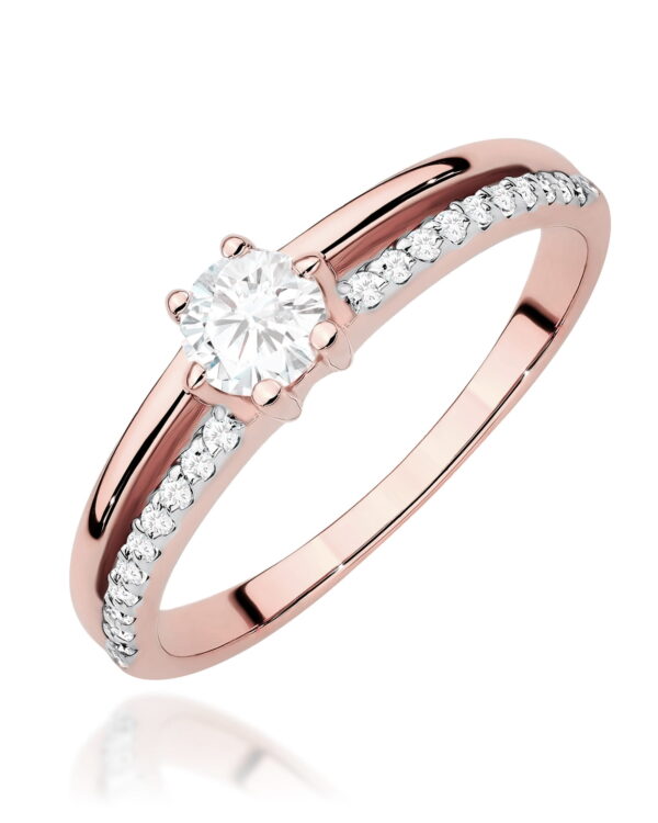 Pierścionek W0355 Diament Laboratoryjny 0