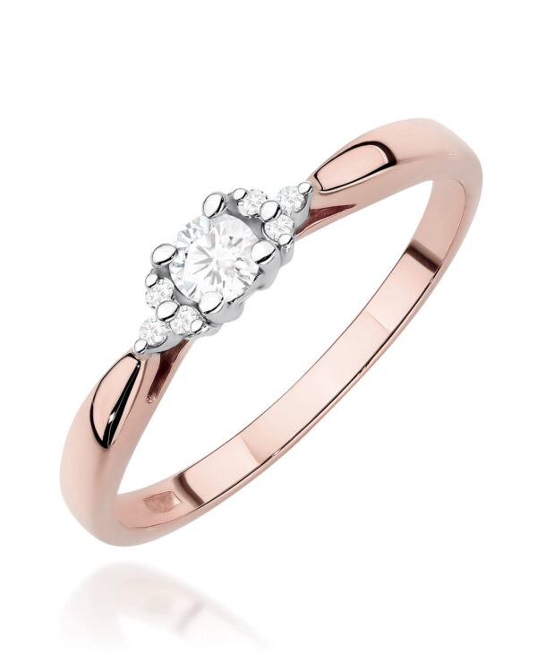 Pierścionek W0428 Diament Laboratoryjny 0