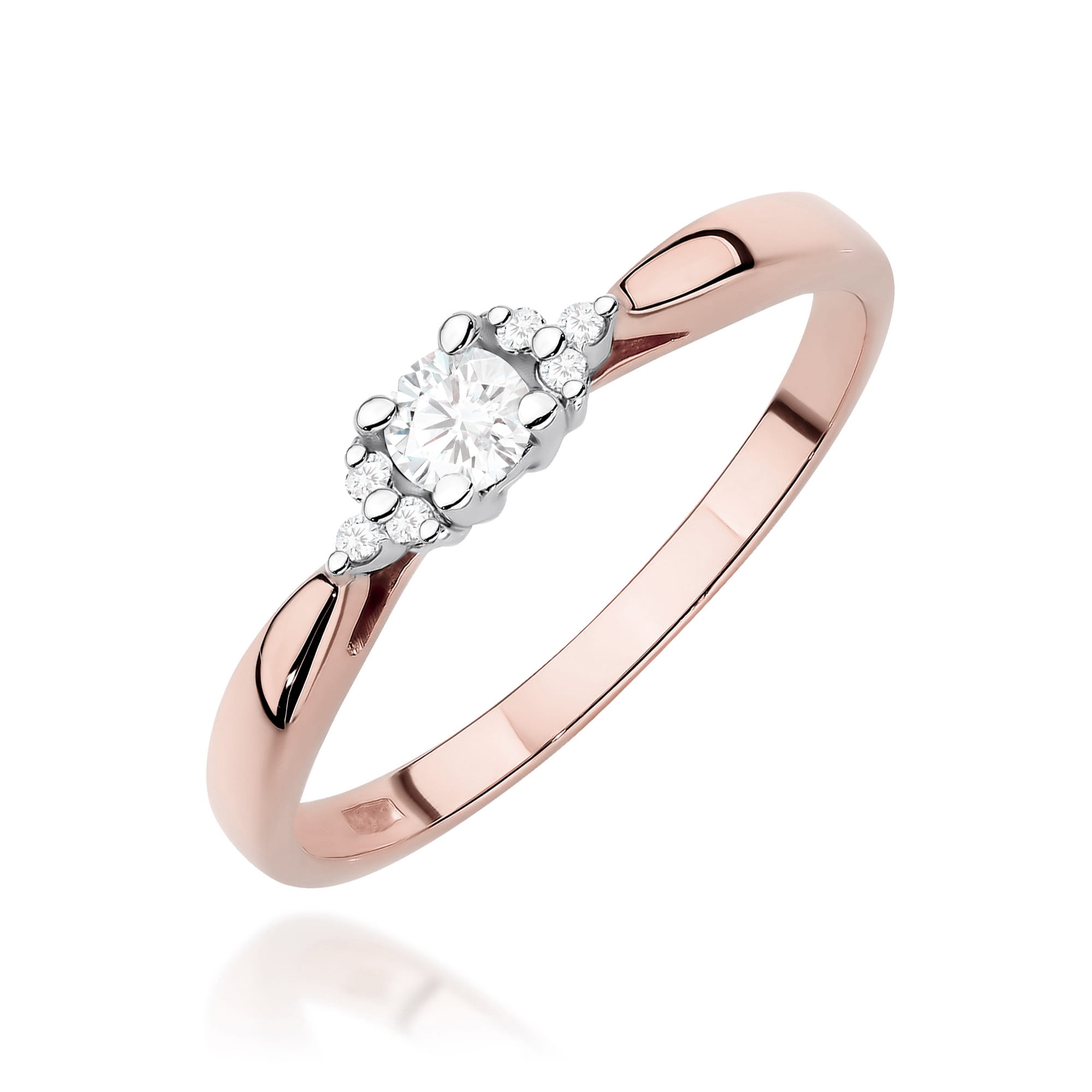 Pierścionek W0428 Diament Laboratoryjny 0