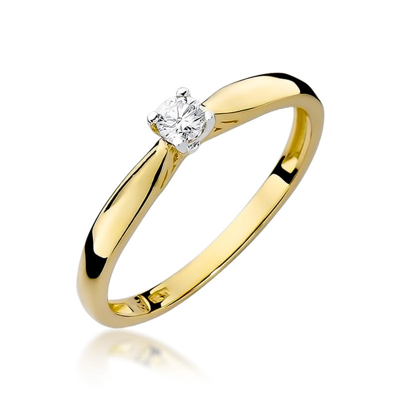 Pierścionek W045 Diament 0