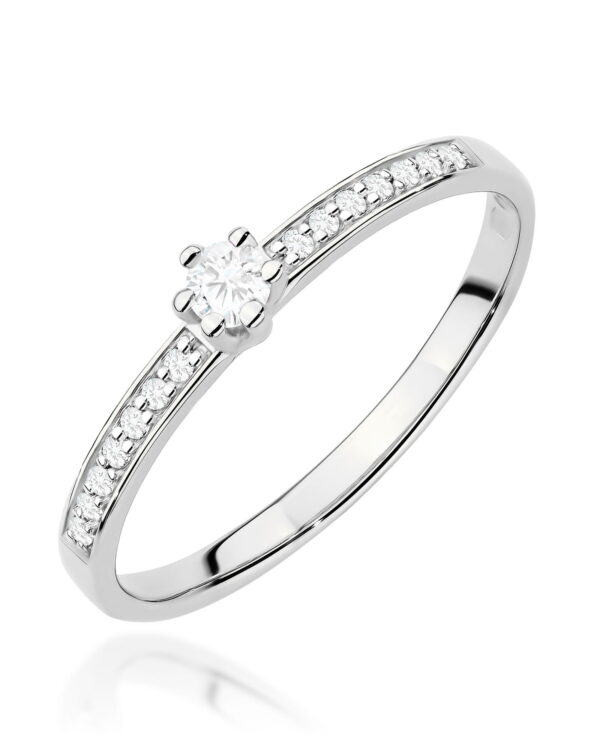 Pierścionek W0459 Diament Laboratoryjny 0