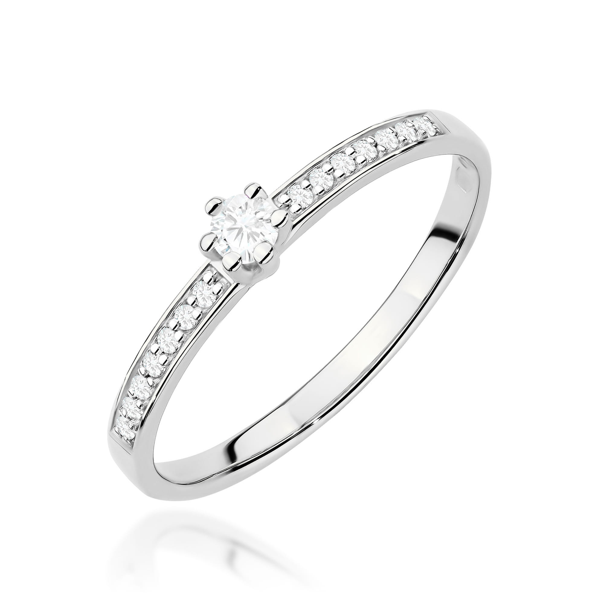 Pierścionek W0459 Diament Laboratoryjny 0