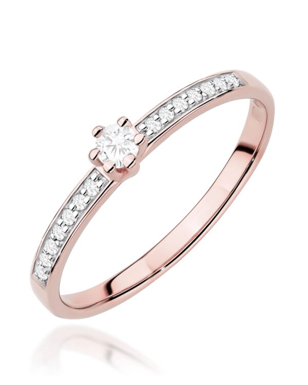 Pierścionek W0459 Diament Laboratoryjny 0