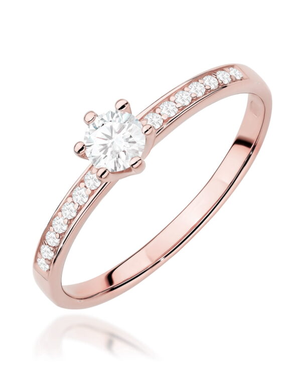 Pierścionek W0459 Diament Laboratoryjny 0